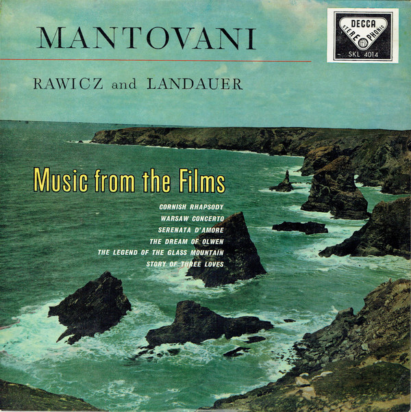Mantovani - Music From The Films - Used Vinyl Record image 1