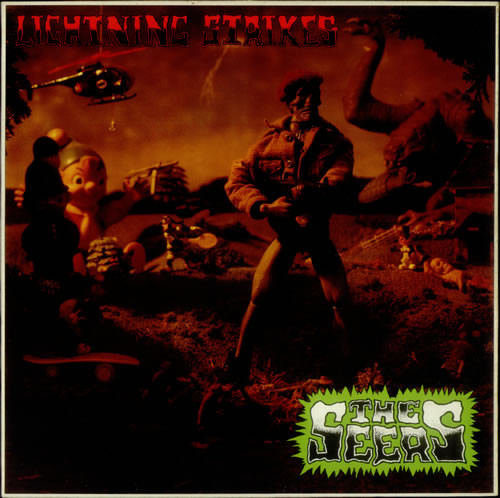 Seers - Lightning Strikes - Used Vinyl Record 7" image 1