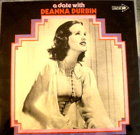 Deanna Durbin - A Date With - Used Vinyl Record image 1