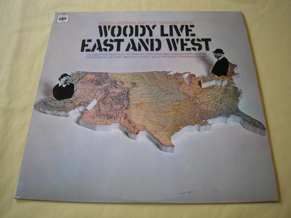 Woody Herman And The - Woody Live East And West - Used Vinyl Record image 1