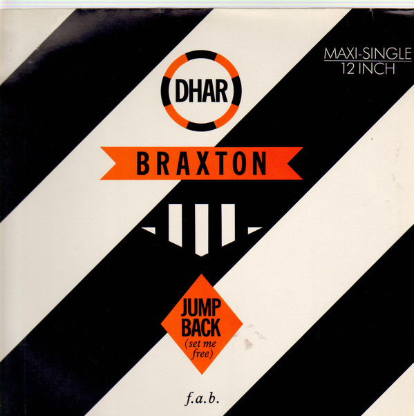 Dhar Braxton - Jump Back (Set Me Free) - Used Vinyl Record 12" image 1