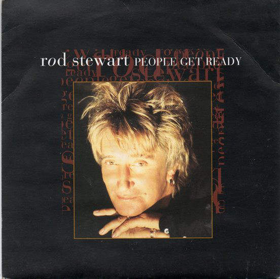 Rod Stewart - People Get Ready - Used Vinyl Record 7" image 1