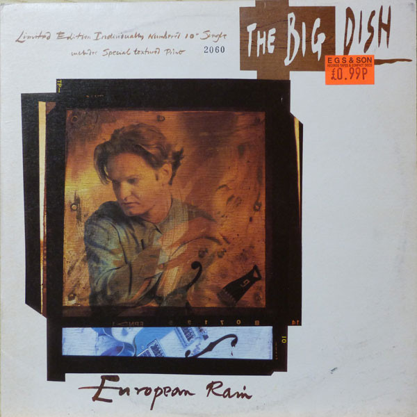Big Dish - European Rain - Used Vinyl Record 10" image 1