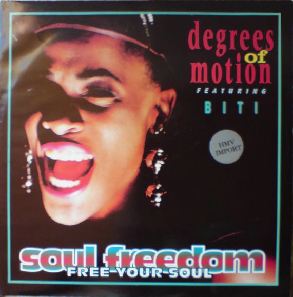 Degrees Of Motion - Soul Freedom (Free Your Soul) - Used Vinyl Record image 1