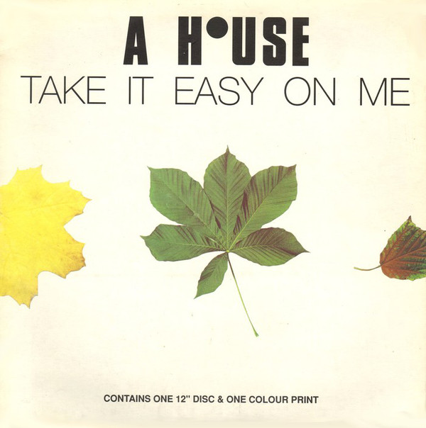A House - Take It Easy On Me - Used Vinyl Record 12" image 1