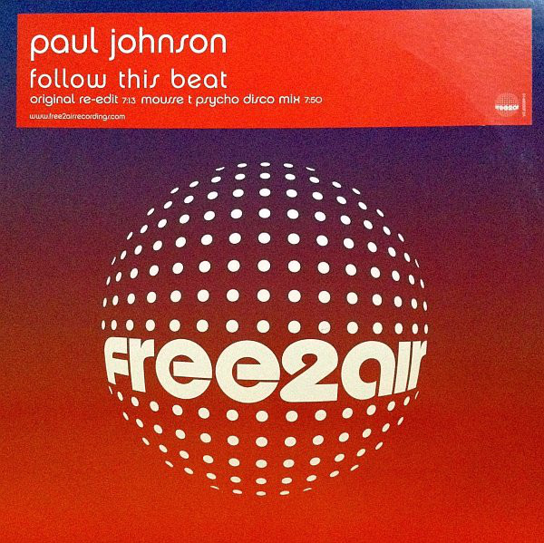 Paul Johnson - Follow This Beat - Used Vinyl Record 12" image 1