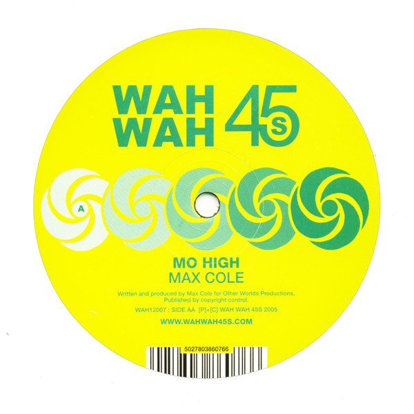 Max Cole - Mo High - Vinyl Record 12" image 1