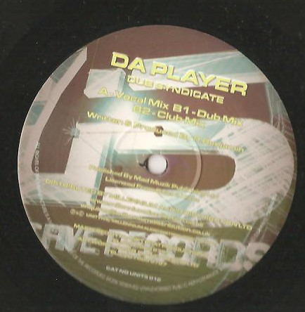 Dub Syndicate Produc - Da Player - Used Vinyl Record 12" image 1