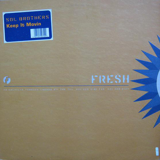Sol Brothers - Keep It Movin - Used Vinyl Record 12" image 1