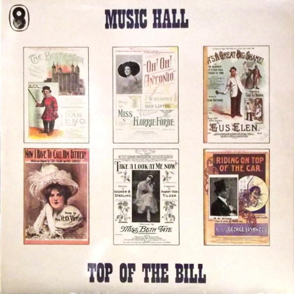 Various - Music Hall - Top Of The Bill - Used Vinyl Record image 1