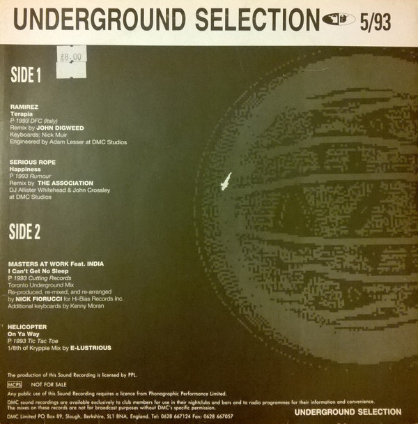 Underground Selection 5/93 - Used image 1