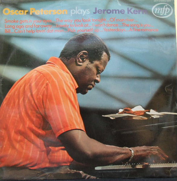 Oscar Peterson - Plays Jerome Kern - Used Vinyl Record image 1