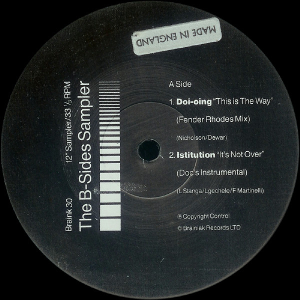 Various - B-Sides Sampler - Used Vinyl Record 12" image 1