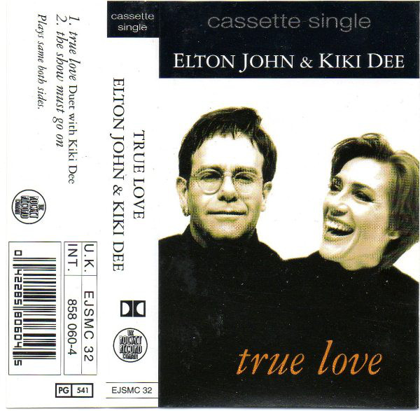 Elton John - True Love - Used Cassette image 1