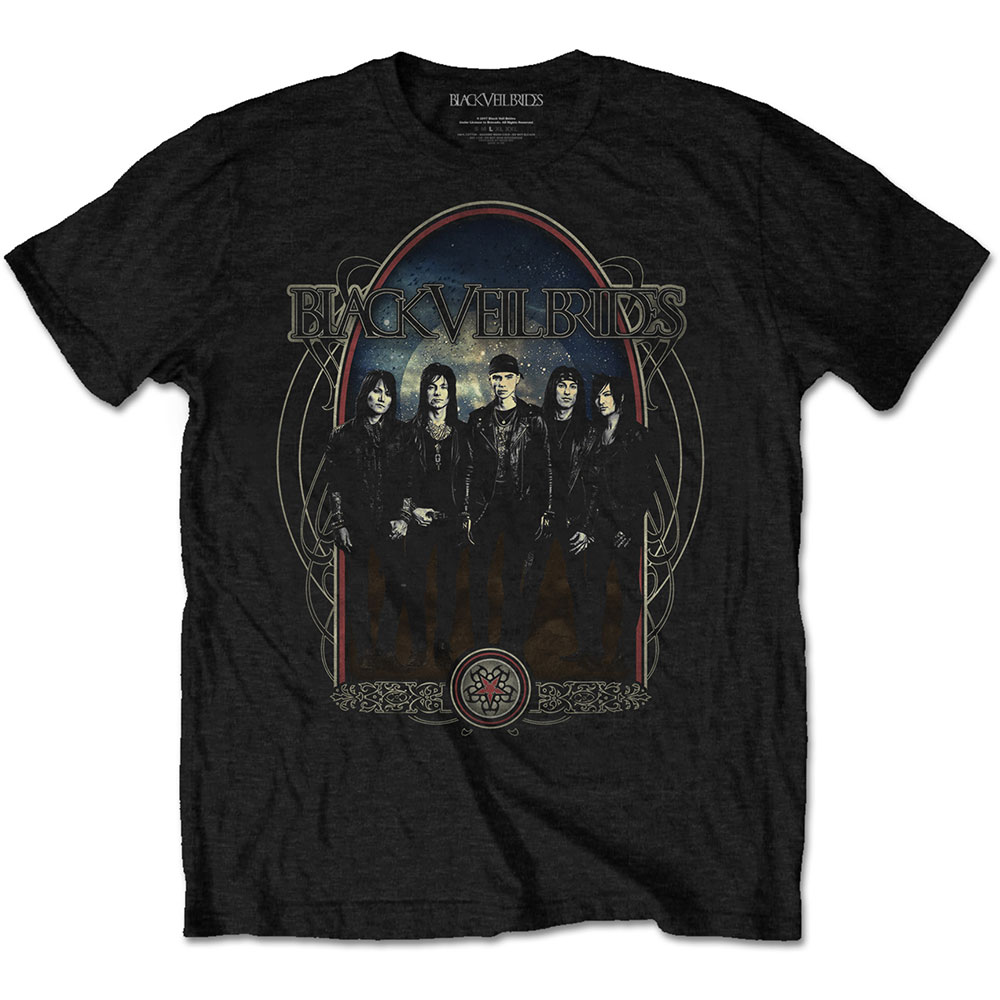 Black Veil Brides Unisex T-Shirt: Ornaments (X-Large)