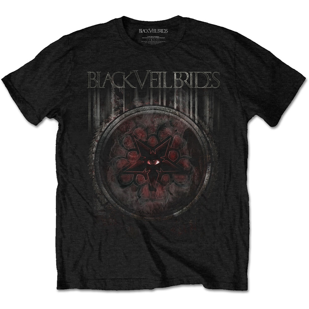 Black Veil Brides Unisex T-Shirt: Rusted (Medium)