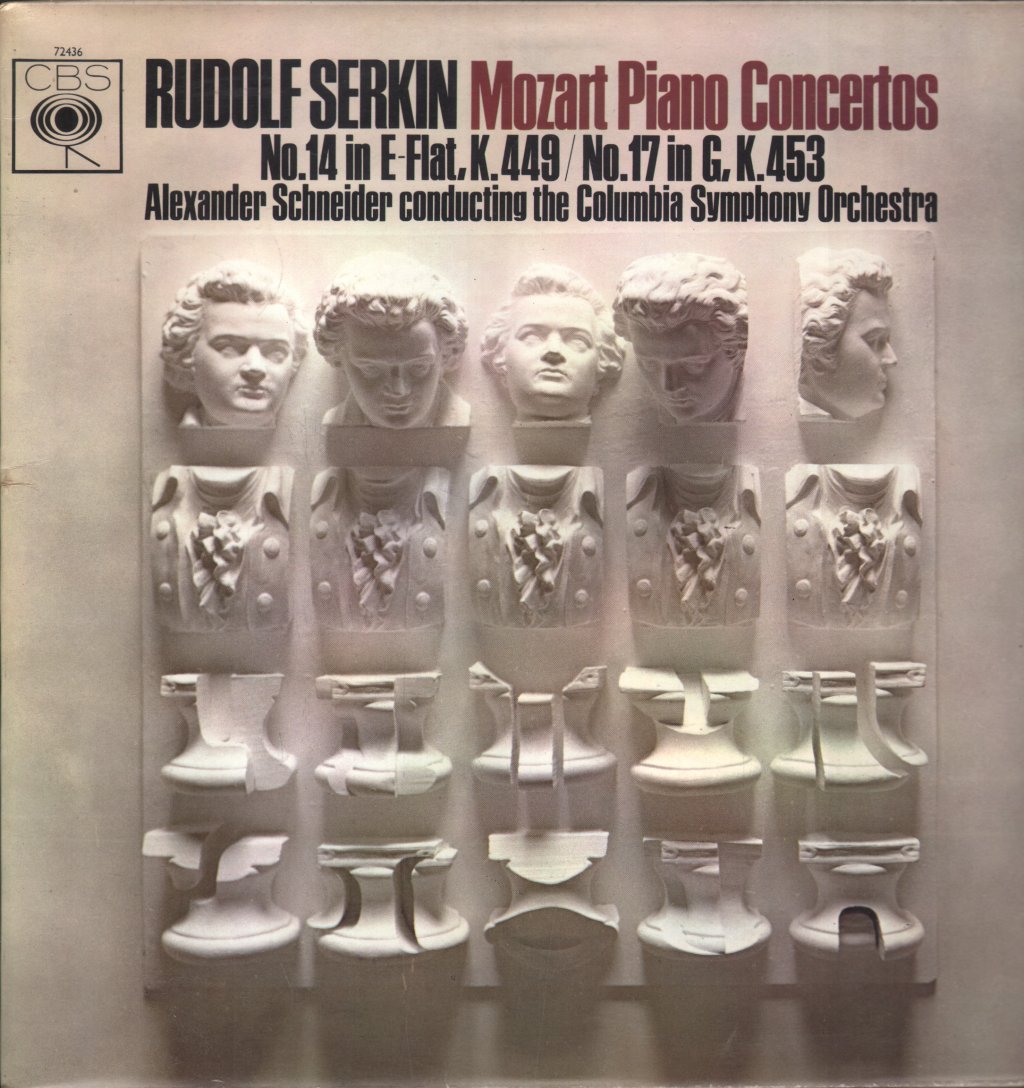 Mozart Piano Concertos: No. 14 in E flat, K.449 / No. 17 in G, K.453