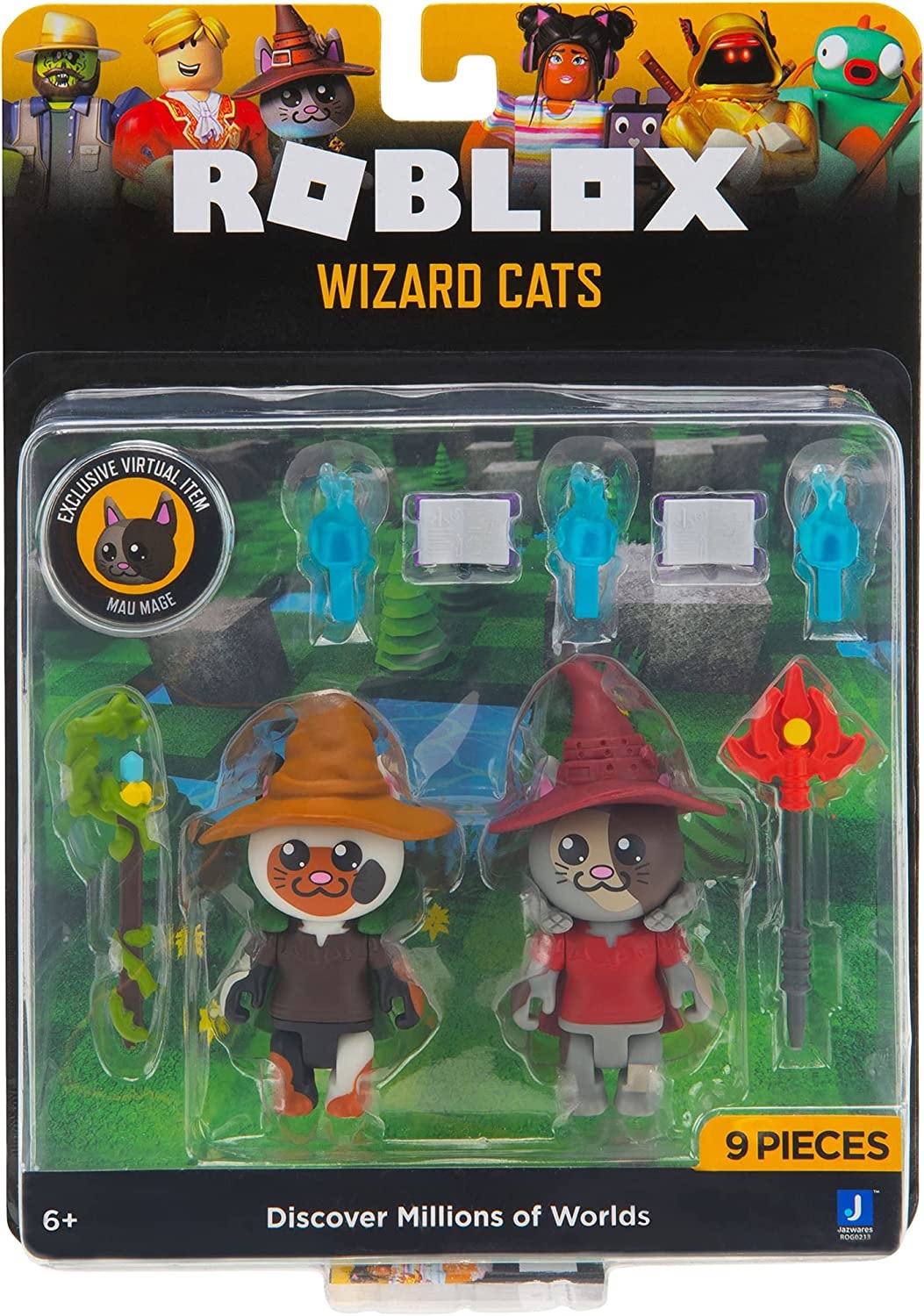ROBLOX - ROG - Game Packs (Wizard Cats) wave 8 /Toys