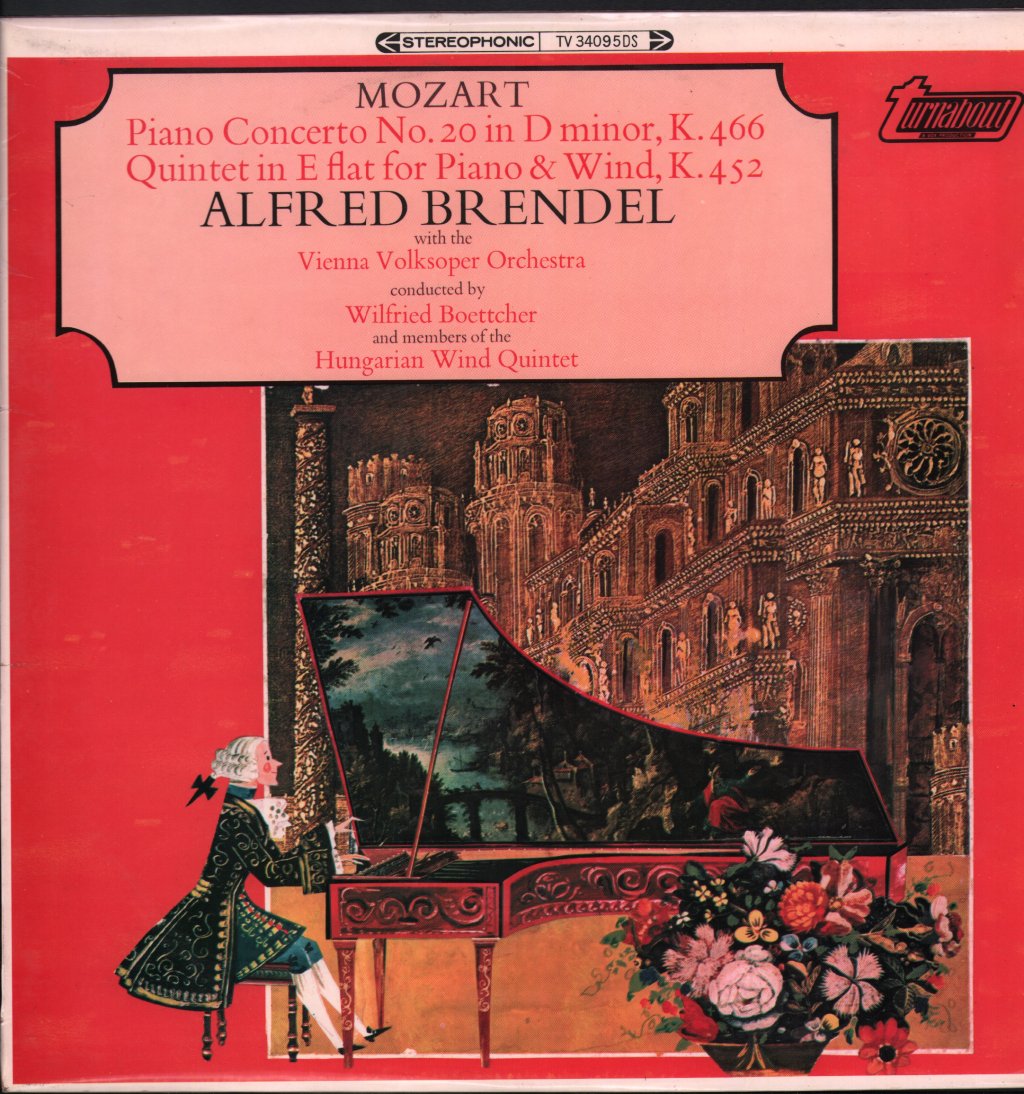 Mozart - Piano Concerto No. 20 In D Minor, K. 466 / Quintet In E Flat For Piano & Wind, K. 452