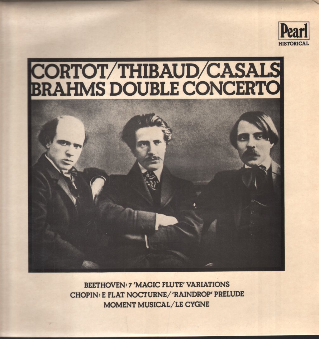 Cortot / Thibaud / Casals - Brahms Double Concerto