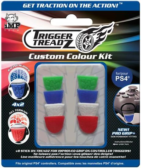 Trigger Treadz TT Custom Colour Kit: 8 Pack Set /PS4