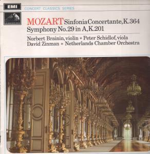 Mozart Sinfonia Concertante / Symphony No.29