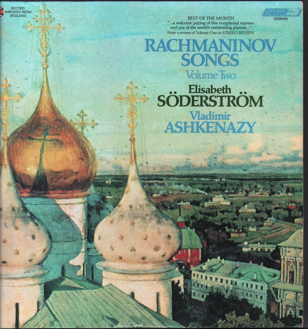 Rachmaninov Songs Volume 2