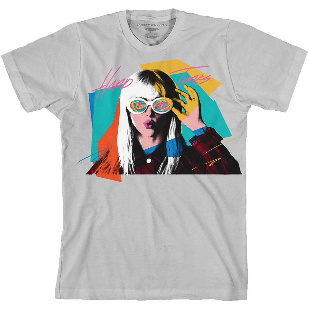 Hayley Williams Unisex T-Shirt: Hard Times (Large)