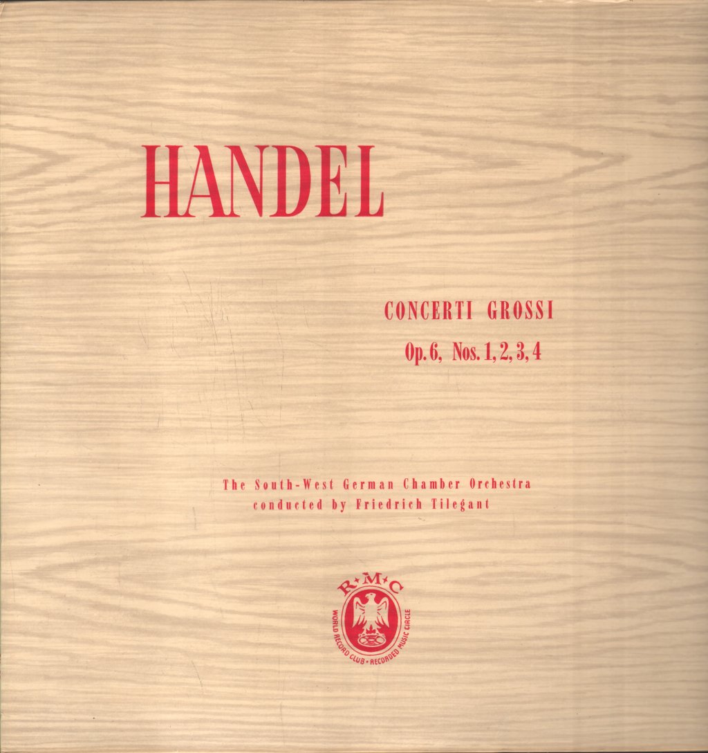 Handel - Concerti Grossi Op.6, Nos. 1, 2, 3, 4