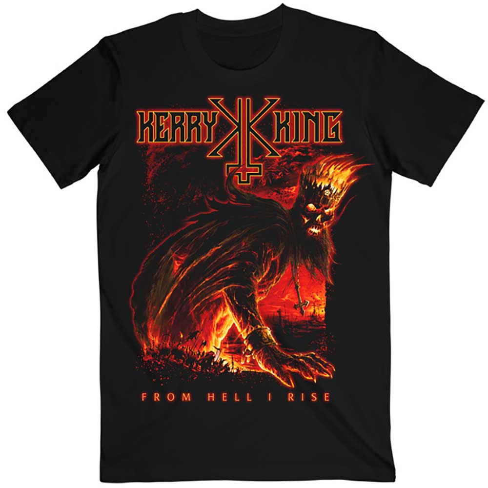 Kerry King Unisex T-Shirt: From Hell I Rise Hell King (Small)