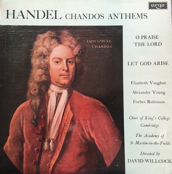 Handel - Chandos Anthems