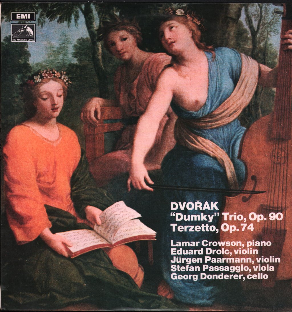 Dvorak 'Dumky' Trio, Op.90  Terzetto, Op.74