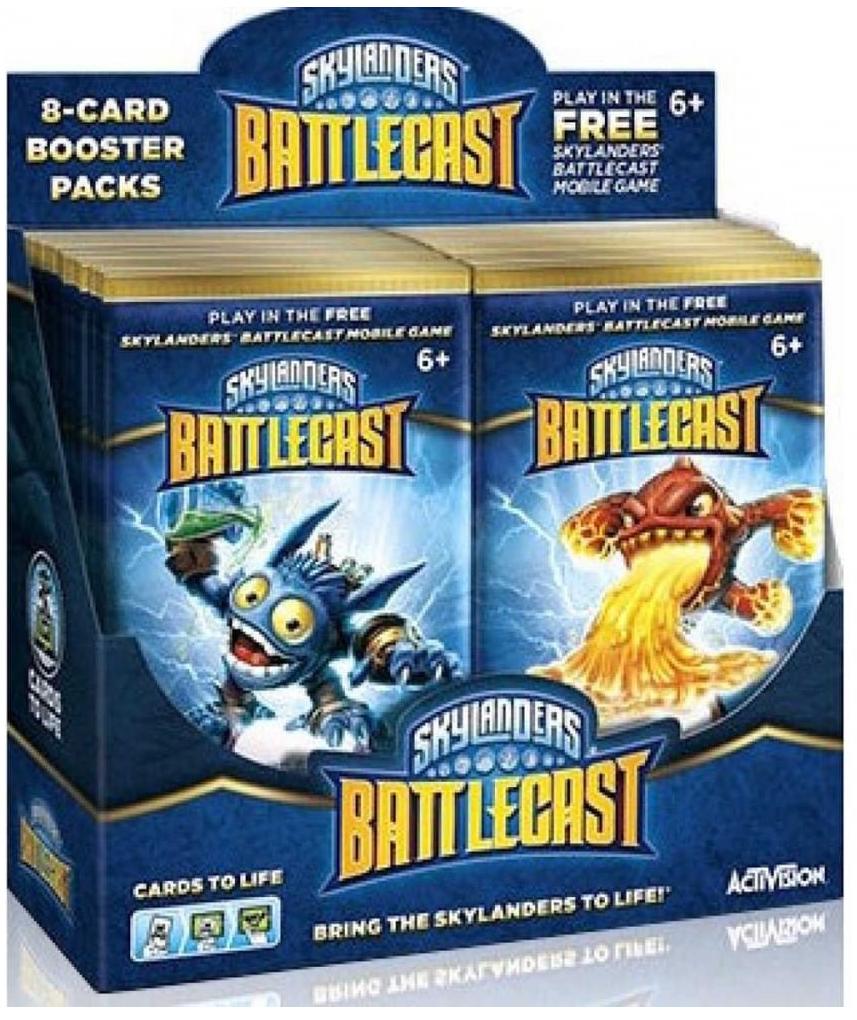 Skylanders Battlecast 8-Card Booster Pack (DELETED LINE) /Card Game