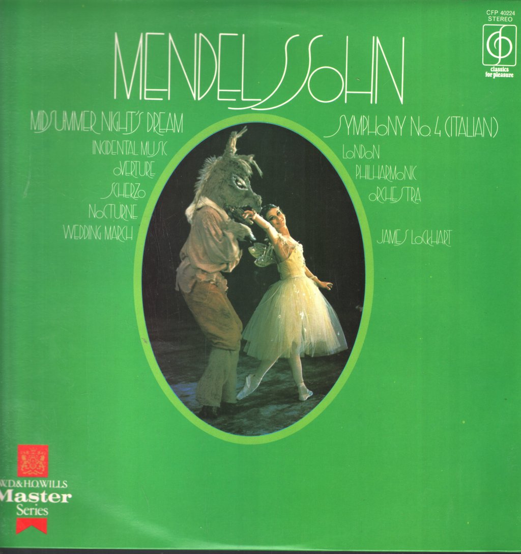 Mendelssohn - A Midsummer Night's Dream / Symphony No. 4