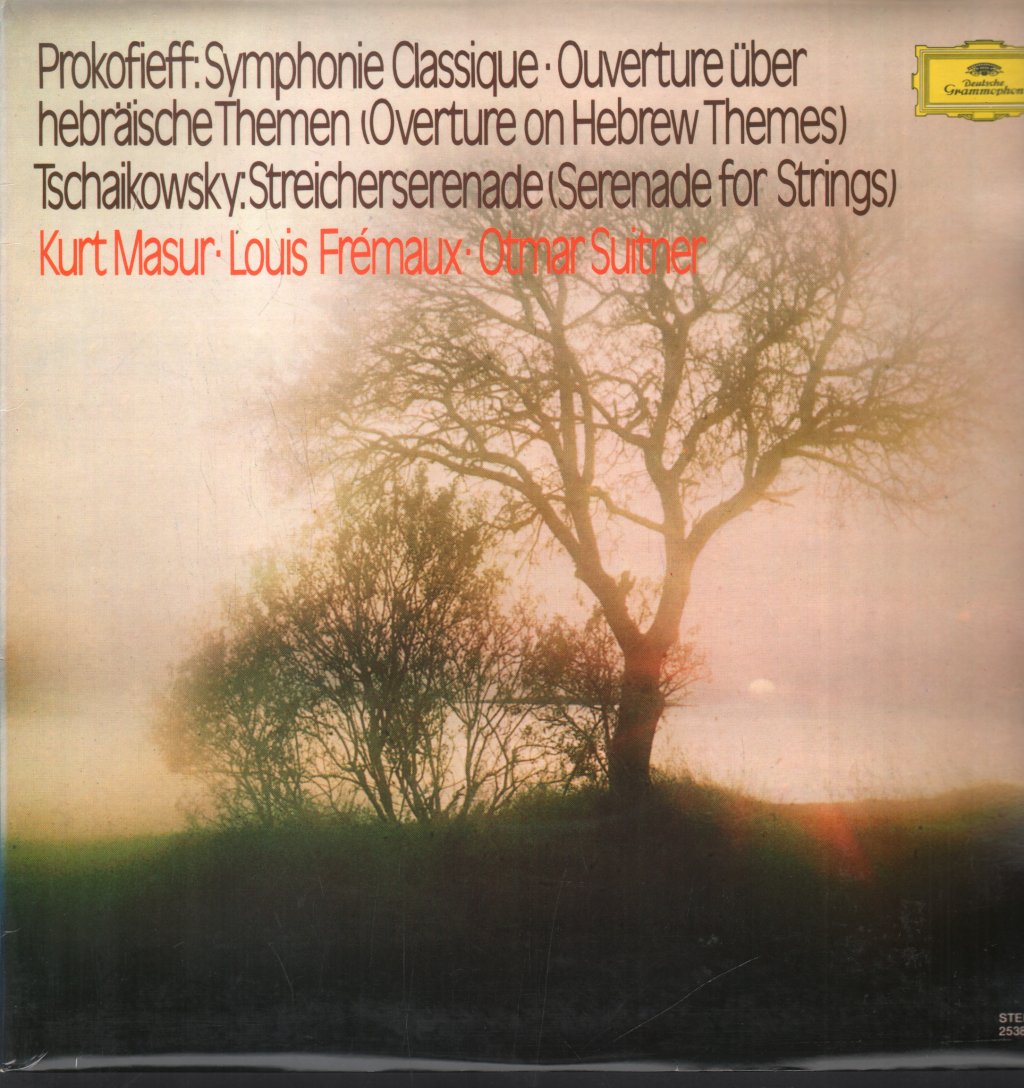 Symphone Classique / Ouverture Uber Hebraiche Themen (Overture On Hebrew Themes) / Streicherserenade (Serenade For Strings)