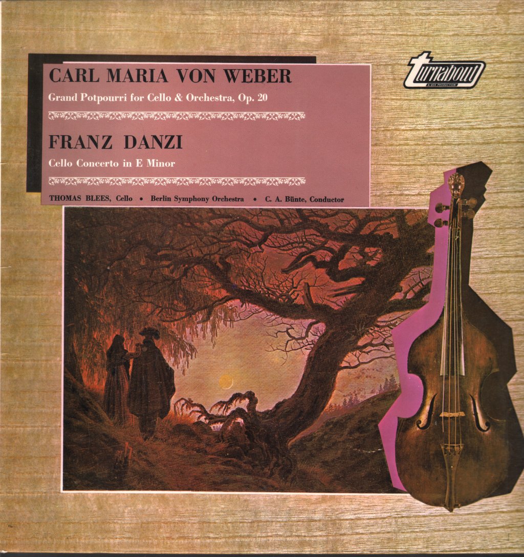 Carl Maria von Weber - Grand Potpourri For Cello & Orchestra, Op. 20 / Franz Danzi - Cello Concerto In E Minor