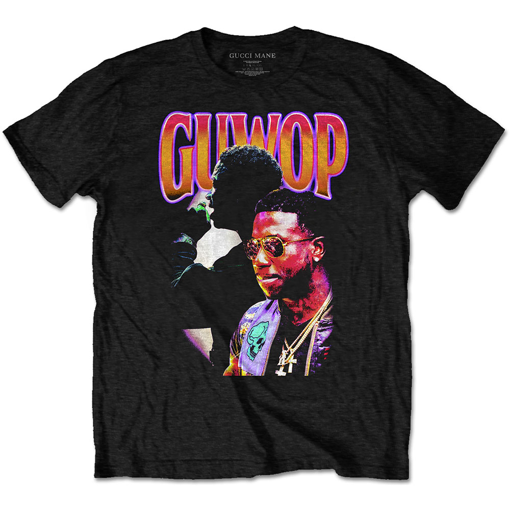 Gucci Mane (GUWOP) Unisex T-Shirt: Gucci Collage (X-Large)