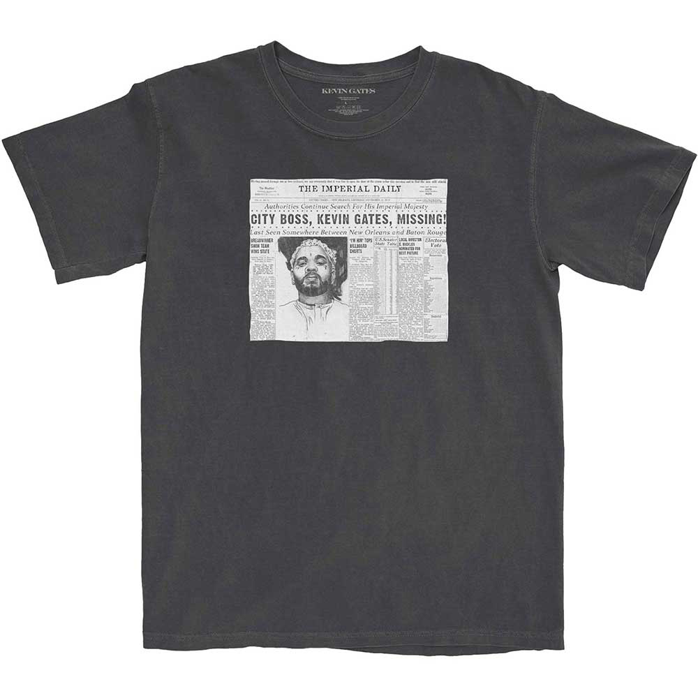 Kevin Gates Unisex T-Shirt: The Paper (Medium)