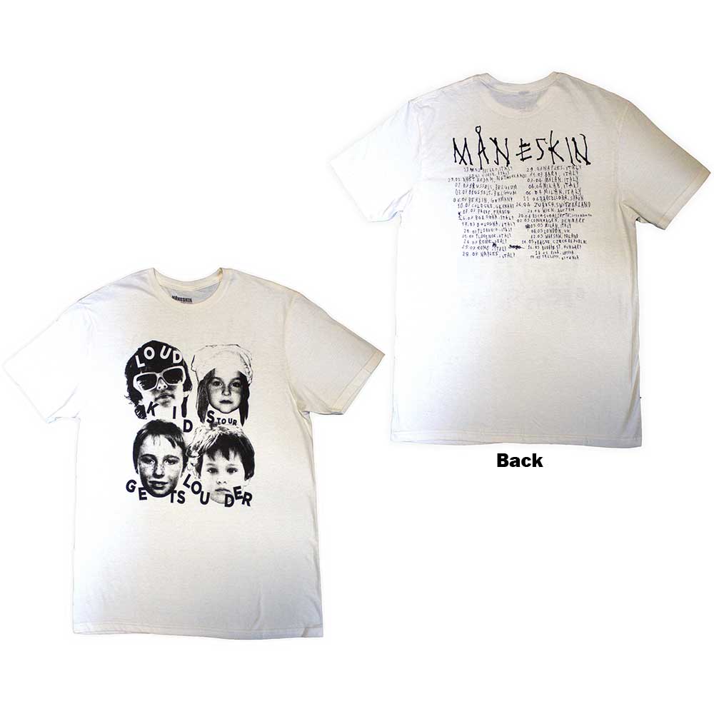 Maneskin - tshirt - Unisex - Short Sleeves - Loud Kids Europ - X-Large image 1