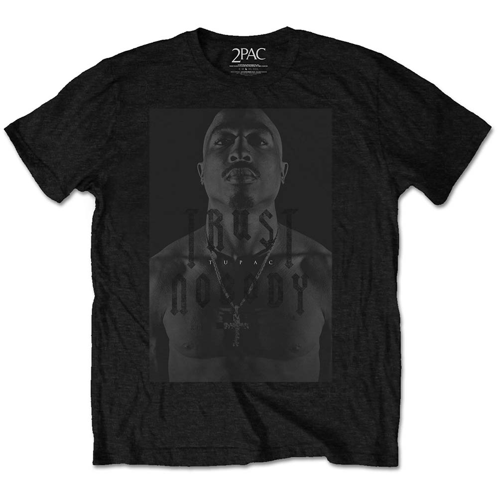 Tupac Unisex T-Shirt: Trust no one (XX-Large)