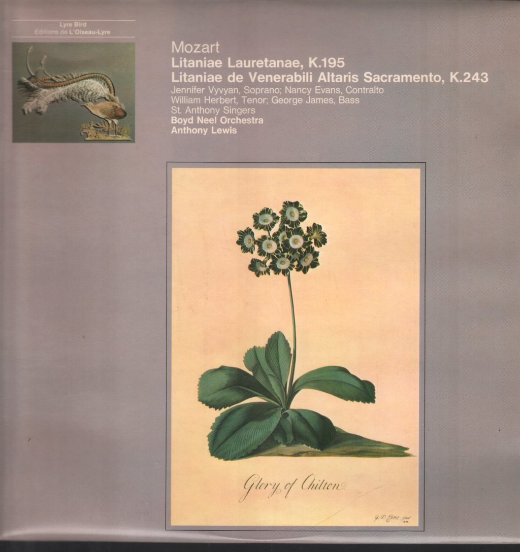 Mozart - Litaniae Lauretanae, K. 195 - Litaniae de Venerabili Altaris Sacremento, K. 243