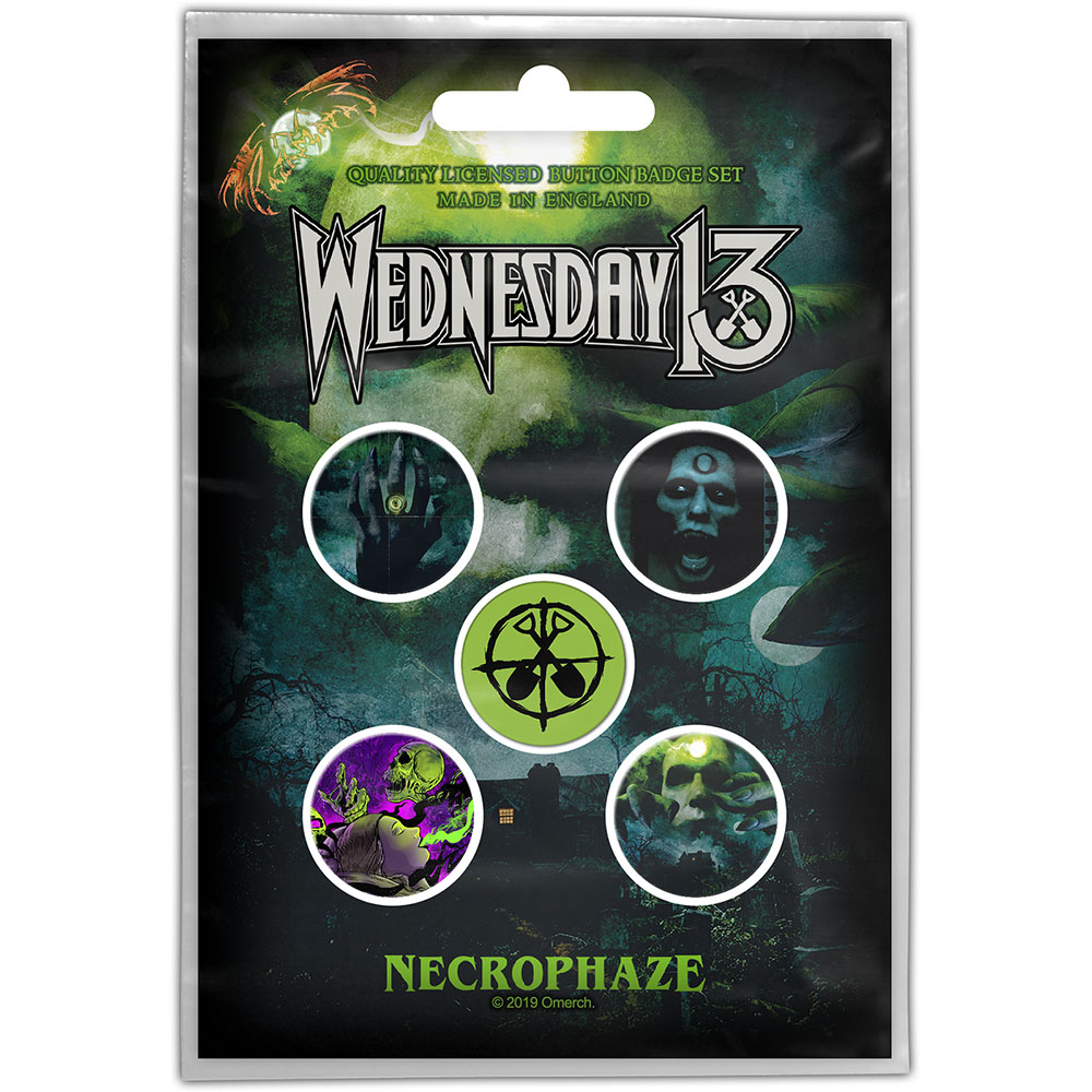 NECROPHAZE (BUTTON BADGE SET)