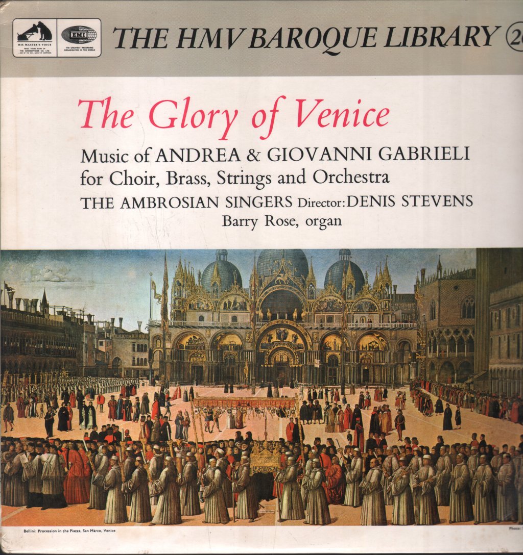 Andrea & Giovanni Gabrieli - Glory of Venice