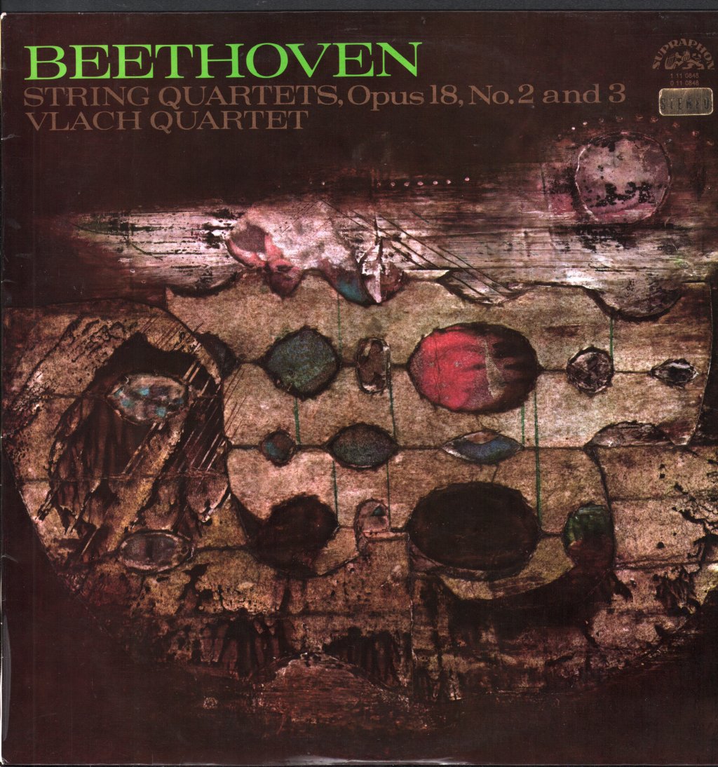 Beethoven String Quartets, Opus 18, No 2 and 3