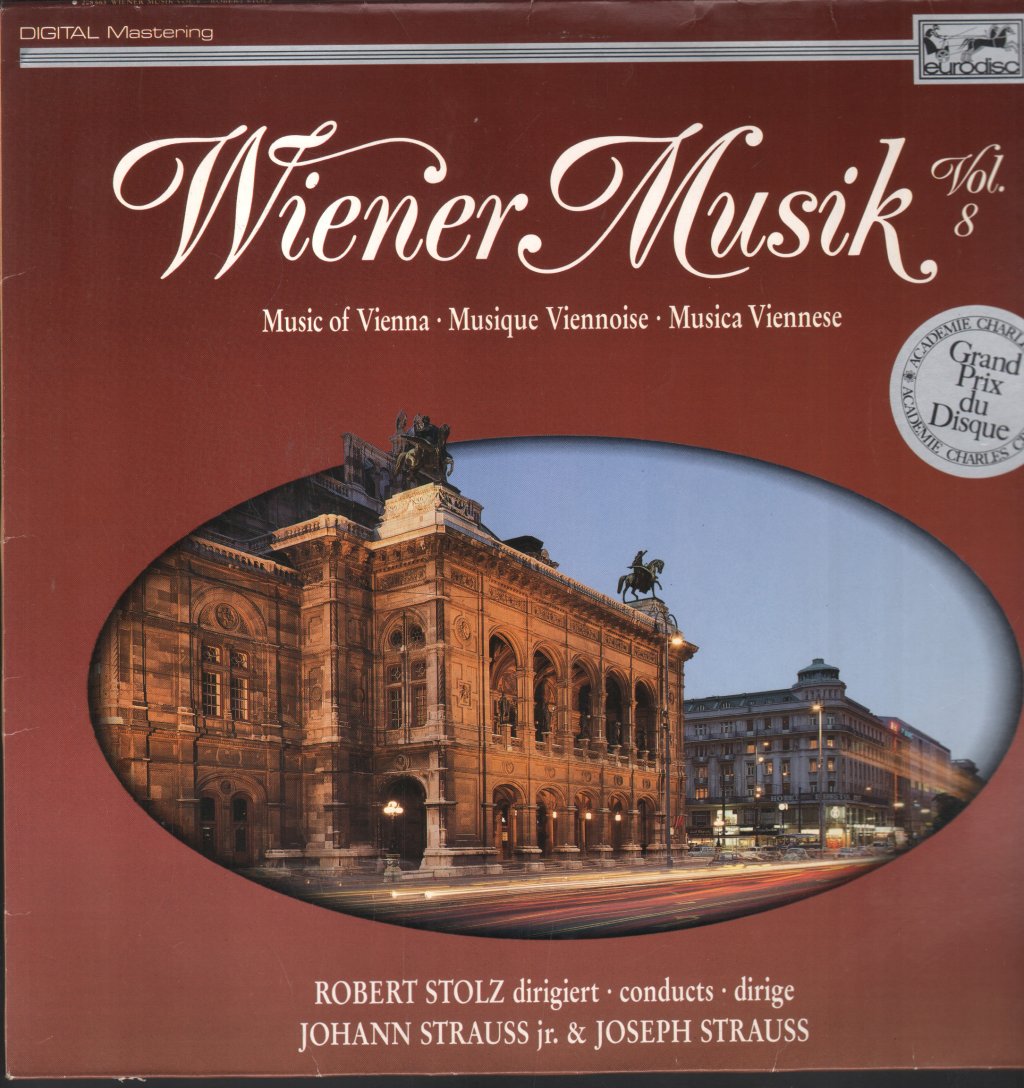 Wiener Musik Vol. 8 (Music Of Vienna • Musique Viennoise • Musica Viennese)