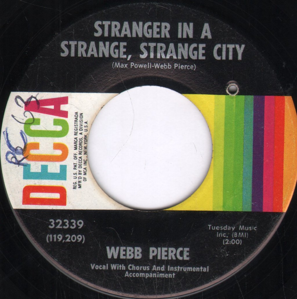 Stranger In A Strange City