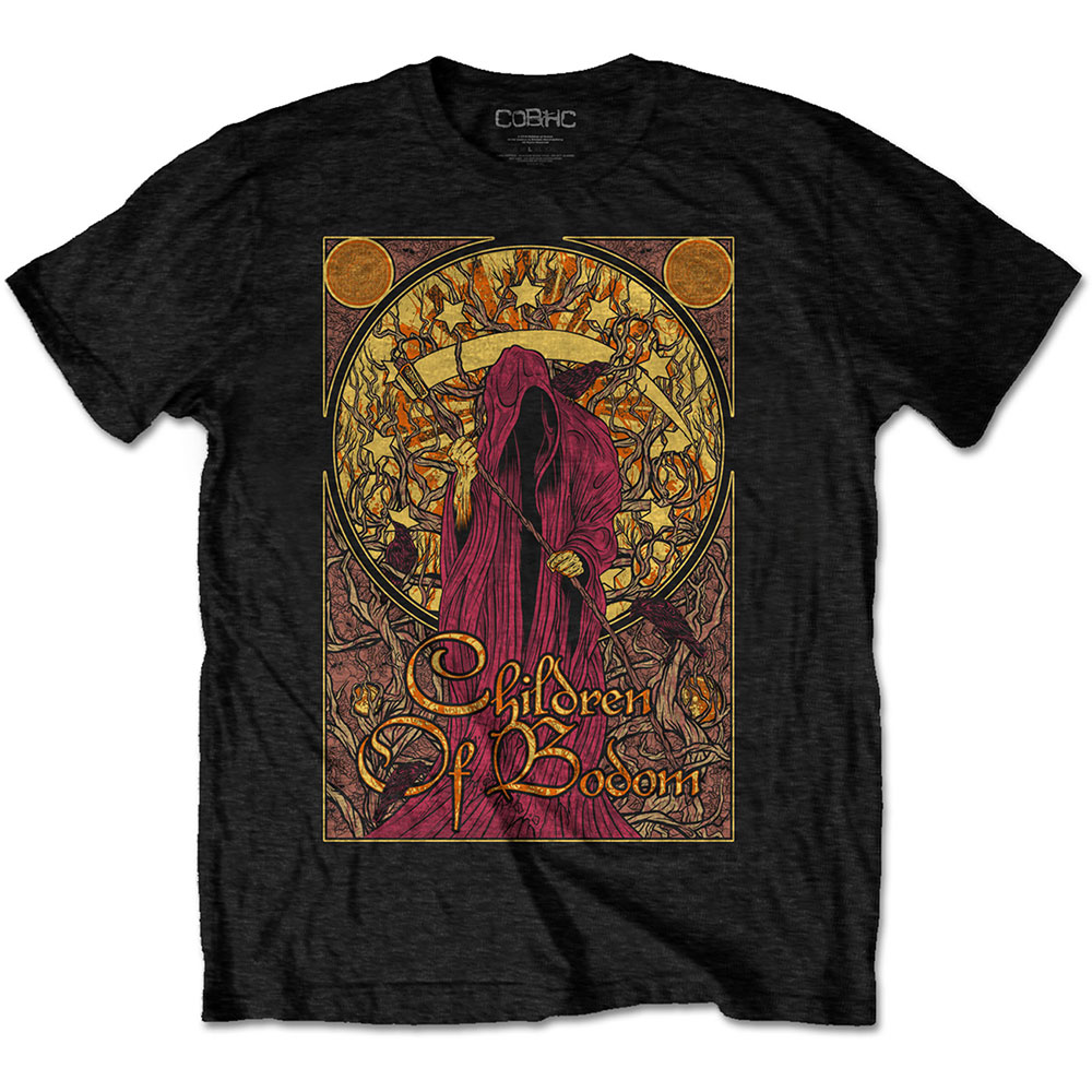 Children Of Bodom Unisex T-Shirt: Nouveau Reaper (Medium)