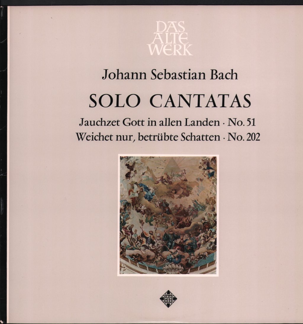 Johann Sebastian Bach - Solo Cantatas