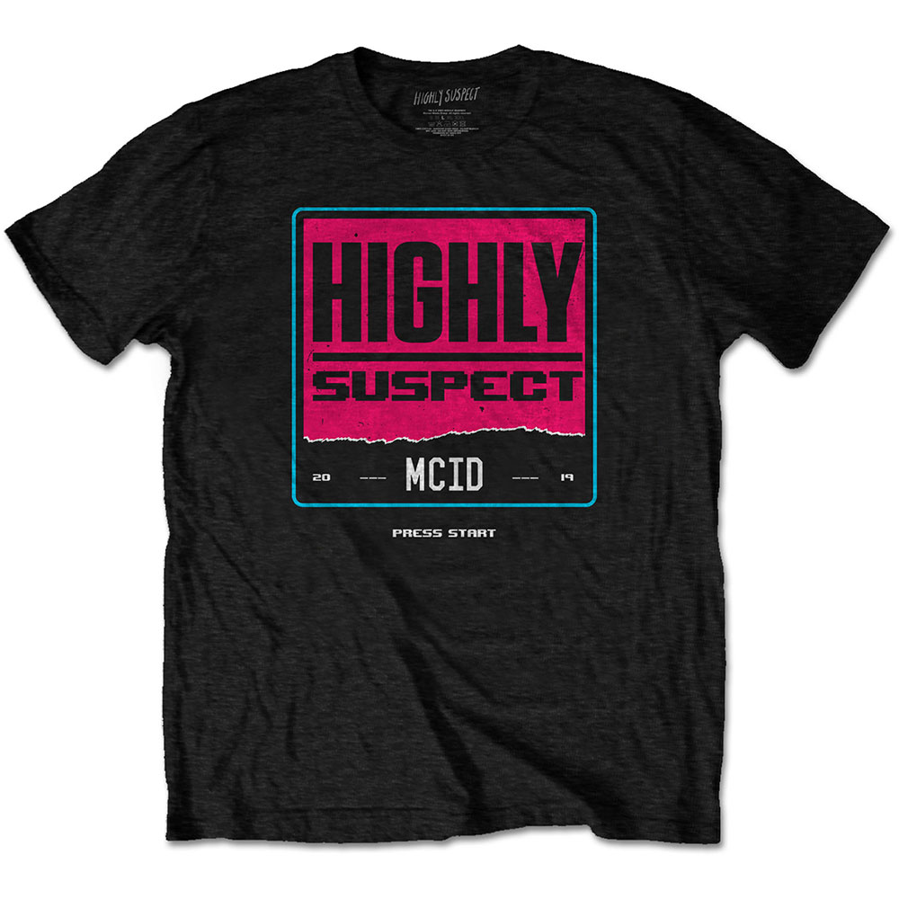 Highly Suspect Unisex T-Shirt: Press Start (Large)