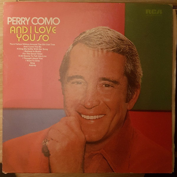 Perry Como - And I Love You So - Used Vinyl Record image 1